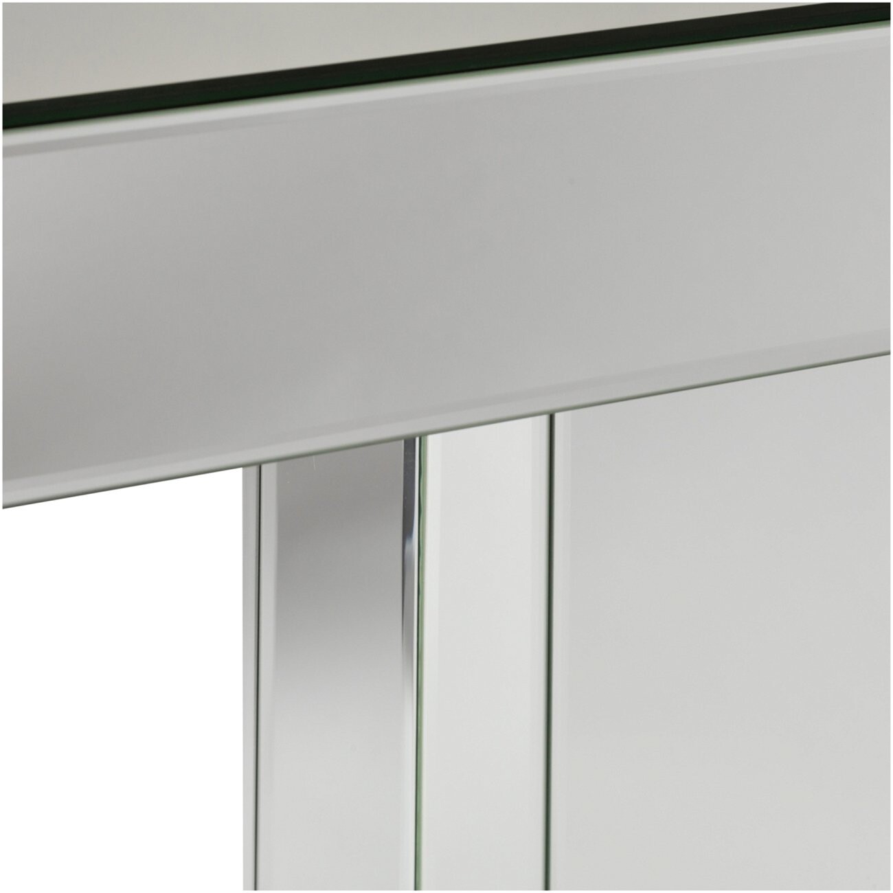 Консоль зеркальная с широкой прямоугольной ножкой Mulhouse - изображение 3