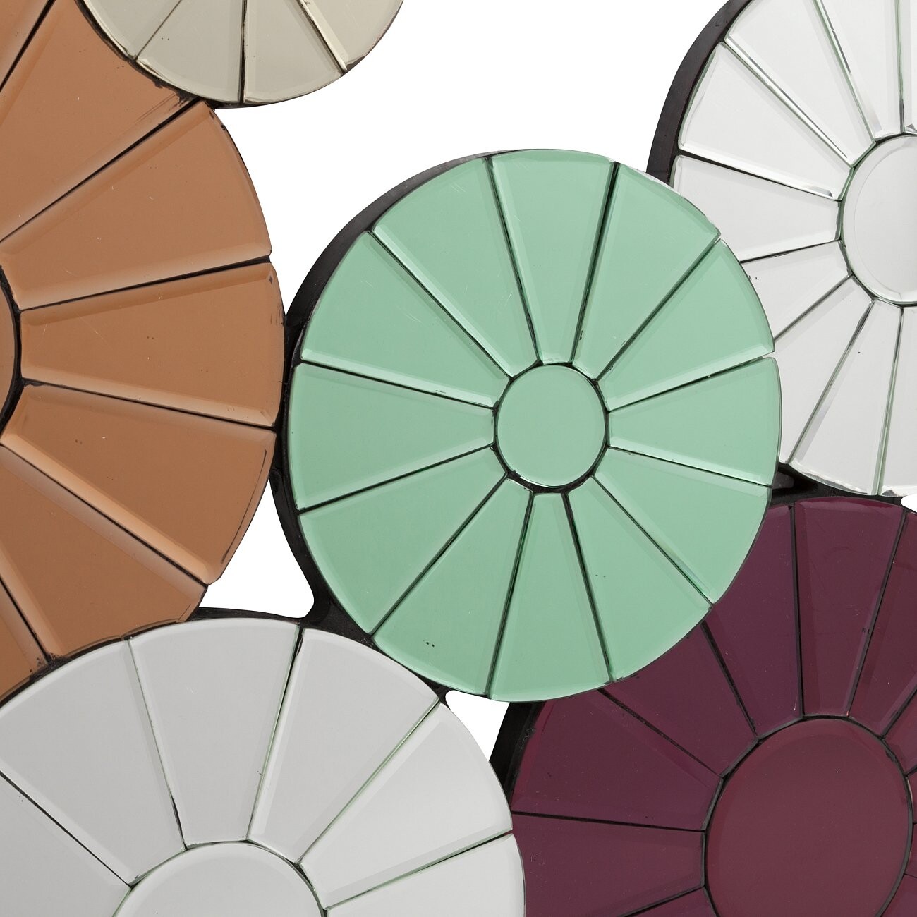 Зеркальное панно декоративное "Цветы" Valence - изображение 2