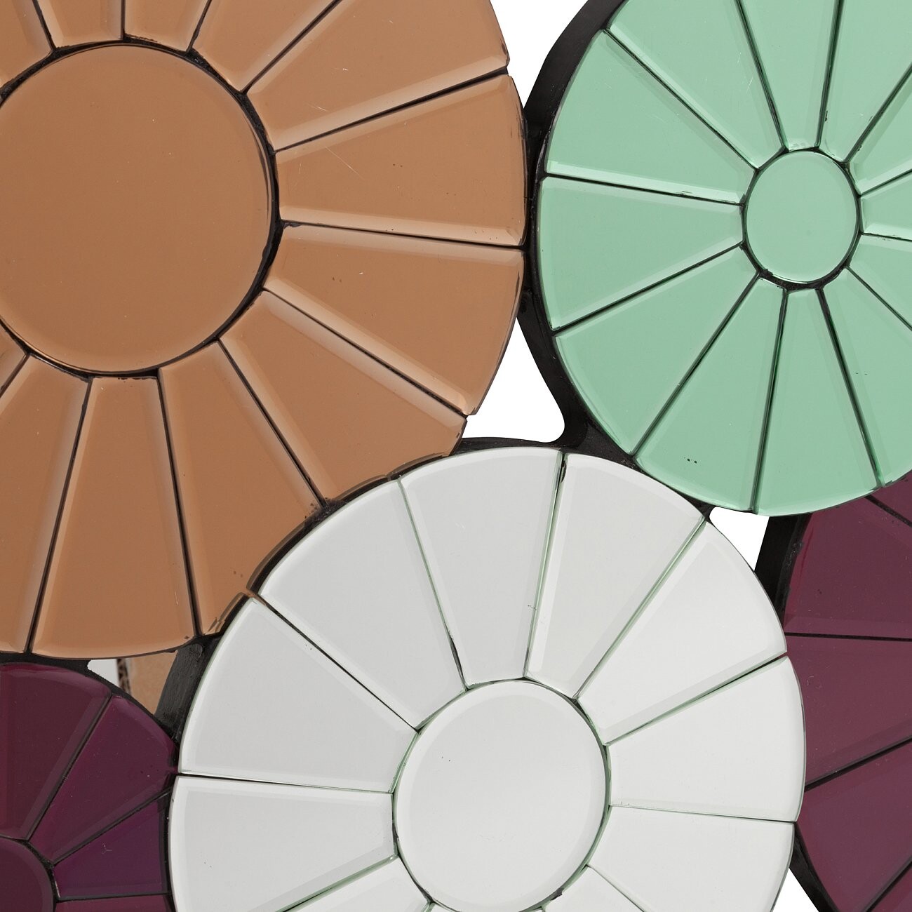 Зеркальное панно декоративное "Цветы" Valence - изображение 3