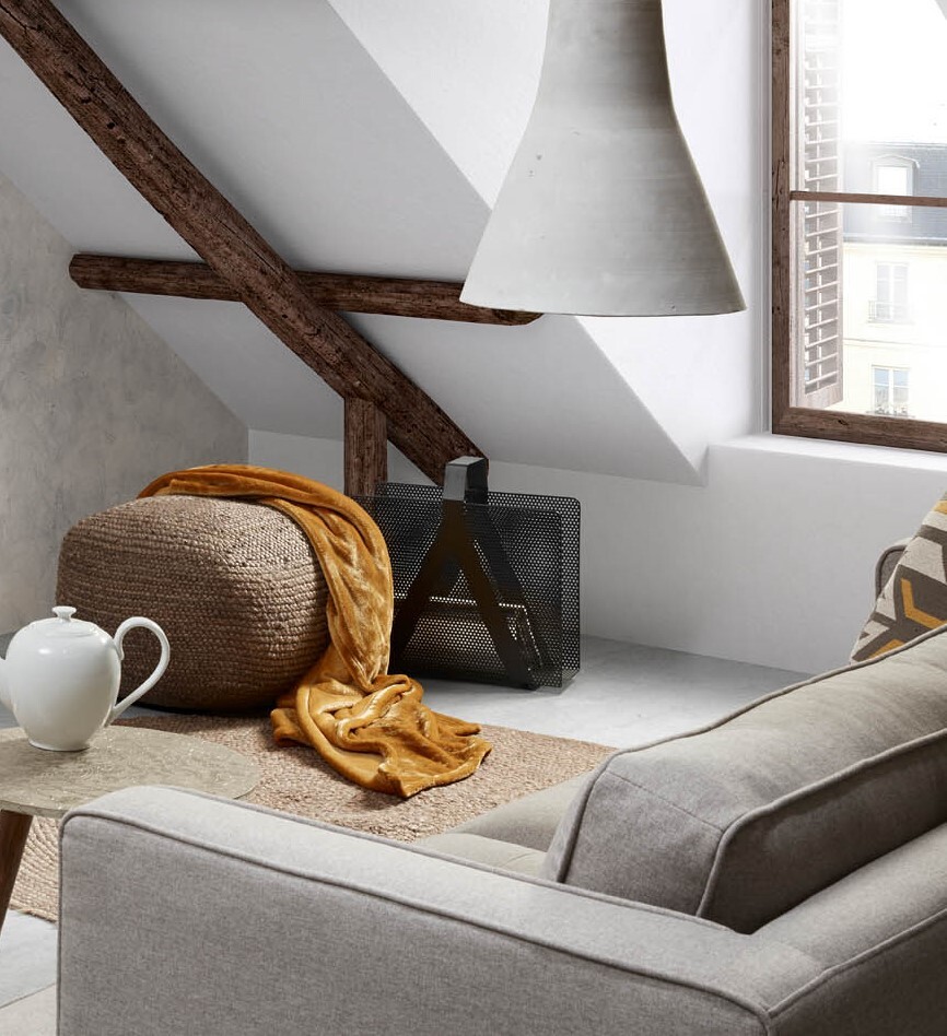 Газетница черная металлическая Graph от La Forma - изображение 2