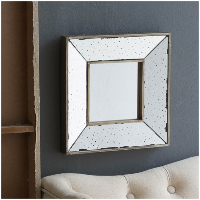 Зеркало квадратное состаренное 30,5 см Mistic - изображение 4