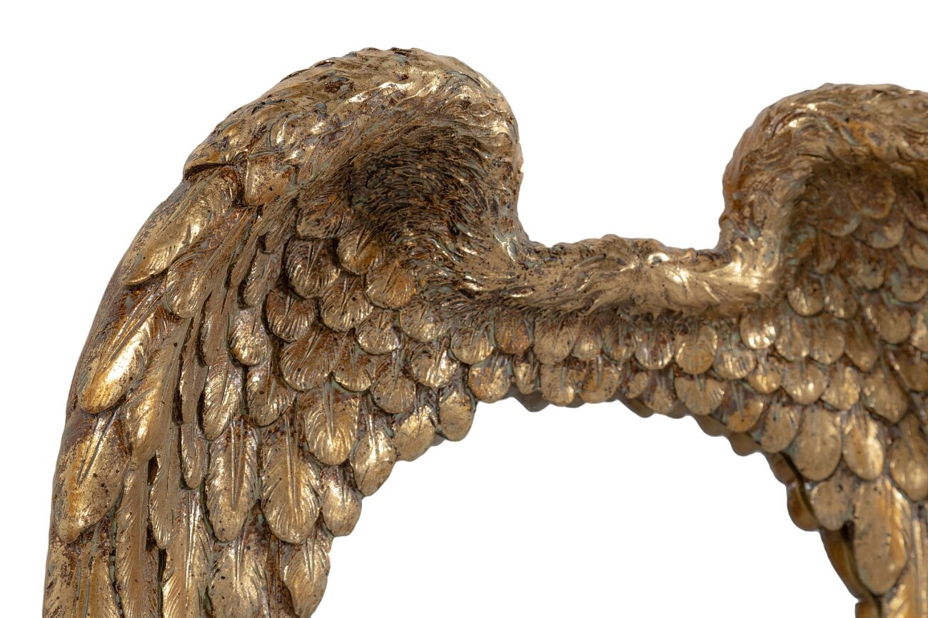 Зеркало настенное фигурное золото 55 см Angel - изображение 3