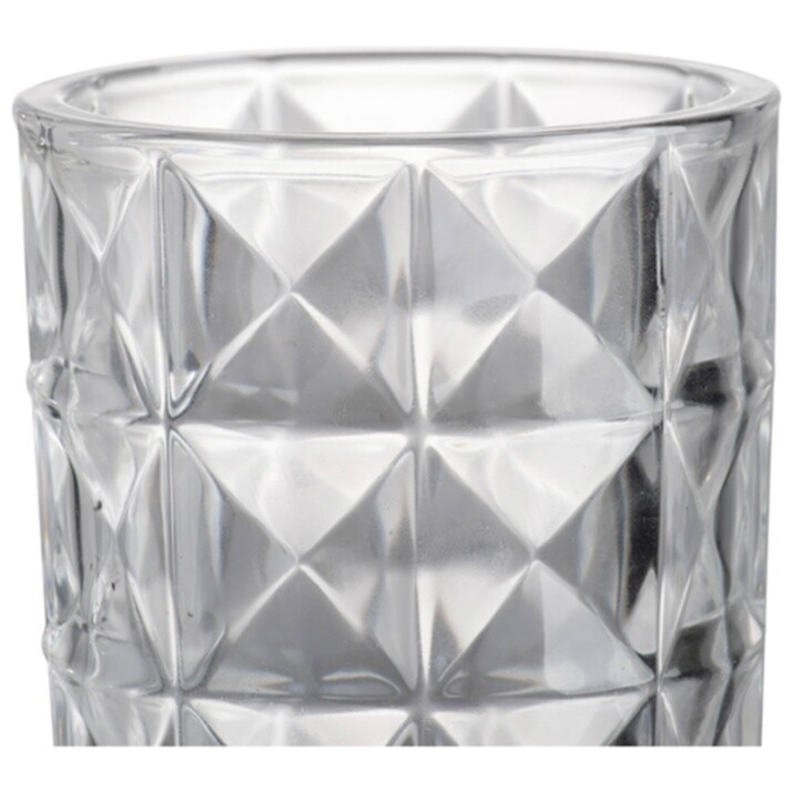 Ваза стеклянная с декором 23 см Lexi - изображение 2