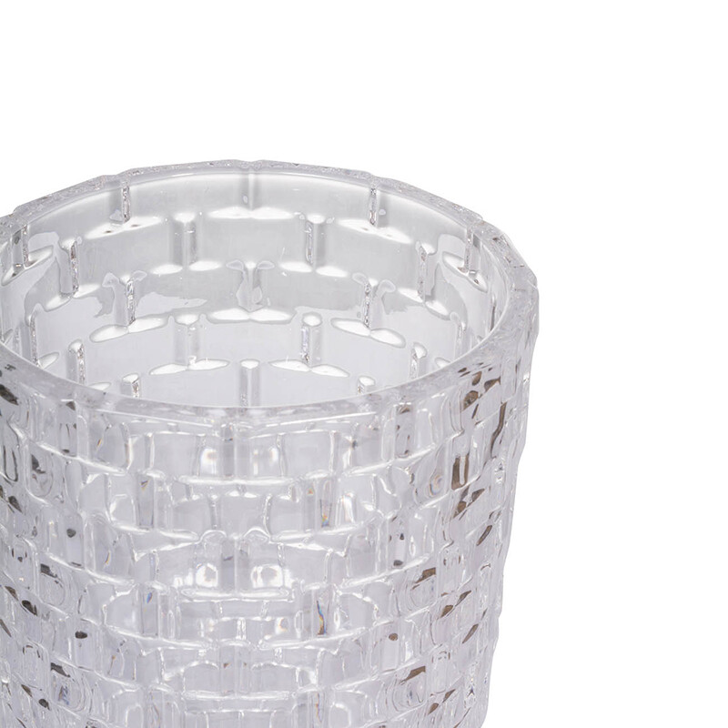 Ваза стеклянная с декором 30 см Avita - изображение 3