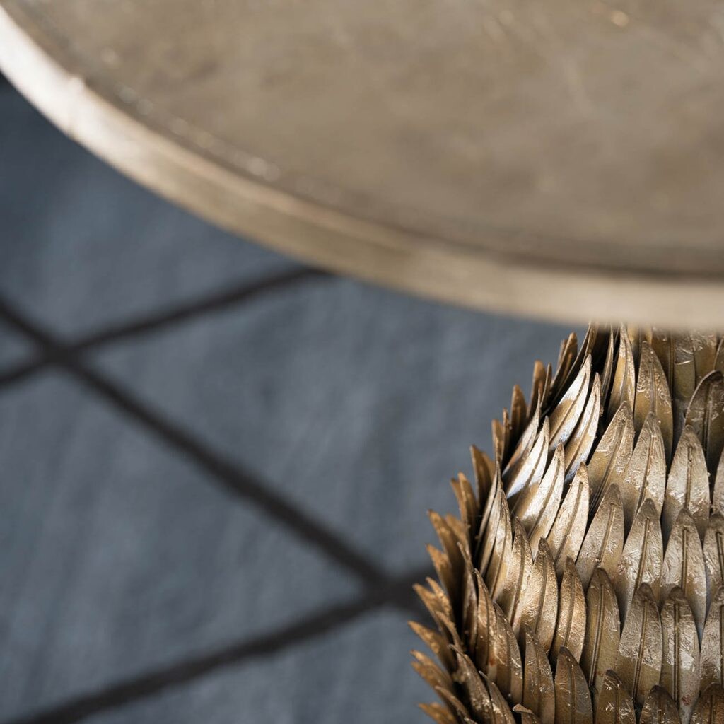 Приставной столик дизайнерский металлический 51 см Vera - изображение 5