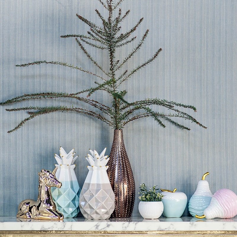 Статуэтка керамическая золото 28 см "Единорог" - изображение 3