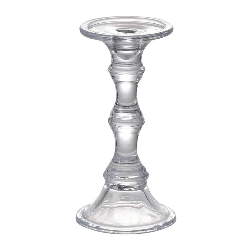 Подсвечник стеклянный прозрачный Reimol - изображение 3