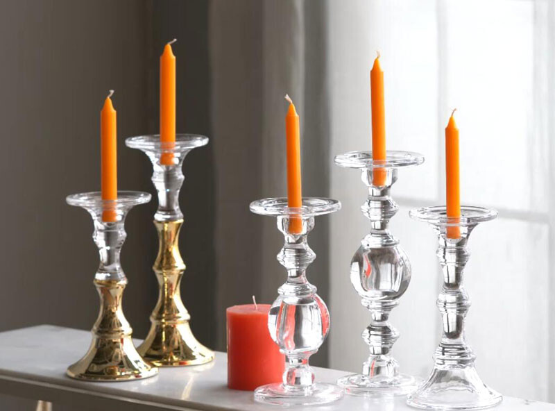 Подсвечник стеклянный прозрачный Reimol - изображение 6