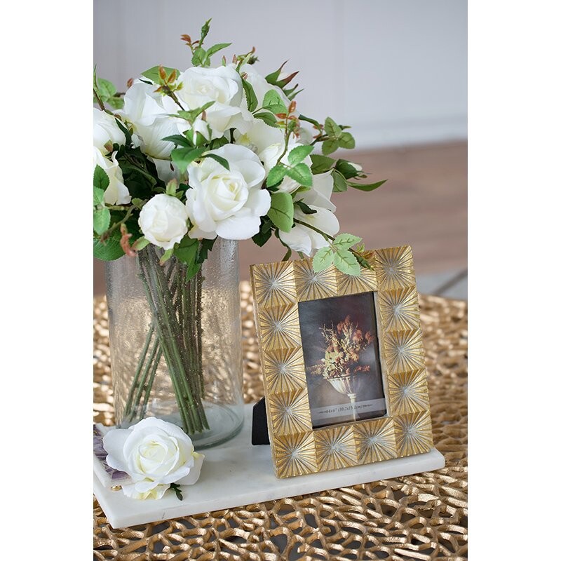 Фоторамка 10х15 см золото Sebol - изображение 2