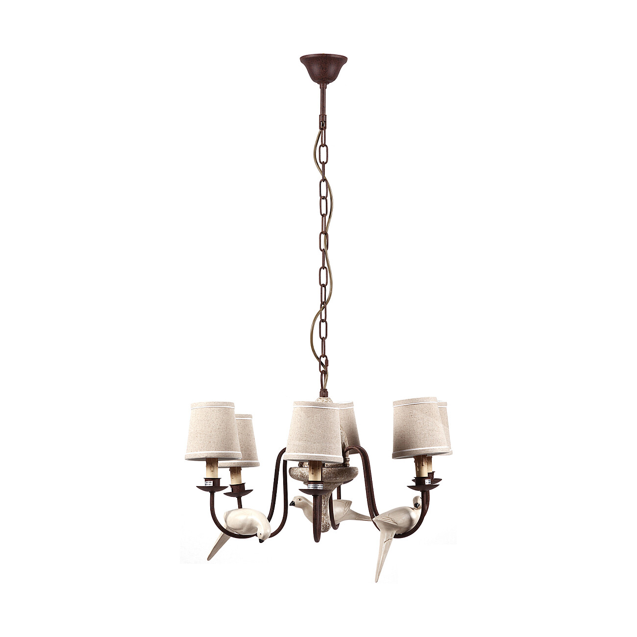 Люстра Polin белая - изображение 3