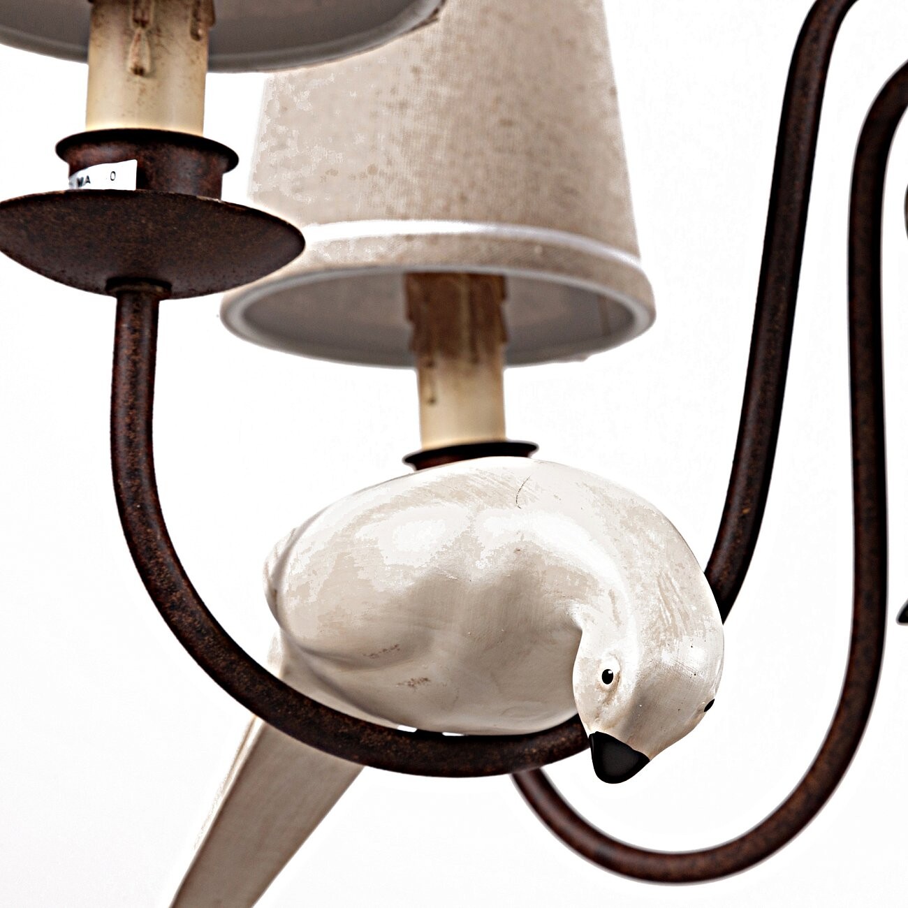 Люстра Polin белая - изображение 4