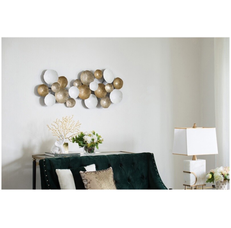 Панно на стену металлическое 100х45 см Margarita L - изображение 2