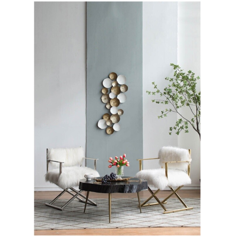 Панно на стену металлическое 100х45 см Margarita L - изображение 3