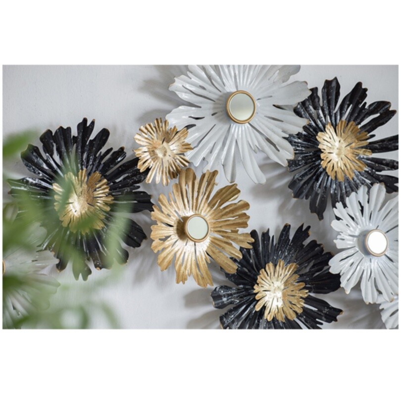 Панно на стену металлическое 128х65 см Terra Flow - изображение 7