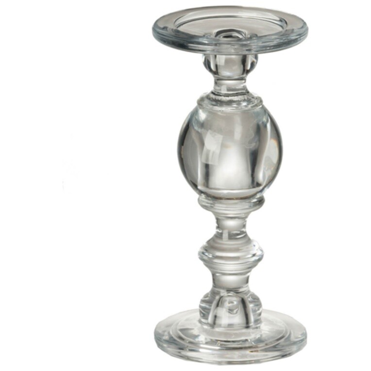 Подсвечник стеклянный прозрачный Radiance S - изображение 2