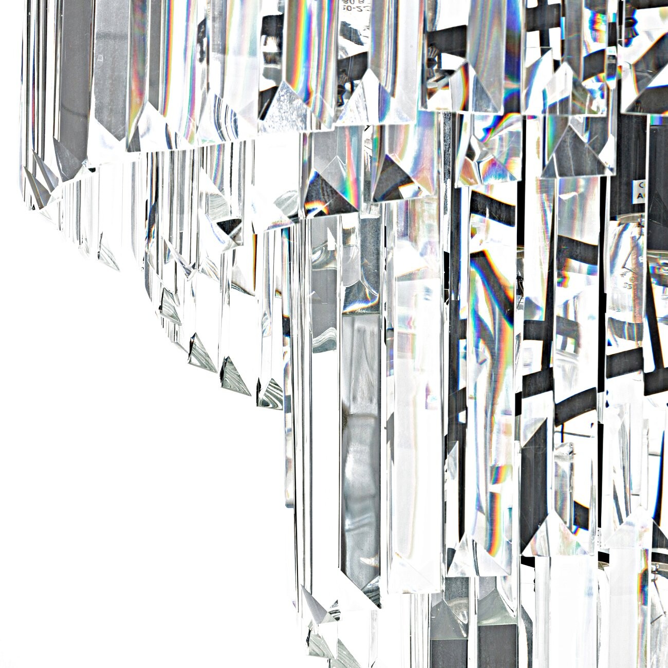 Люстра Fuizhen чёрная, прозрачная - изображение 5