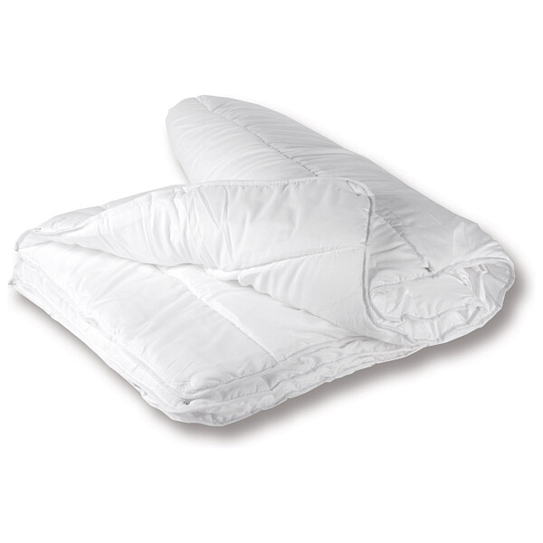 Одеяло 220х220 см из микрофибры белое Duvet от La Forma - изображение 1