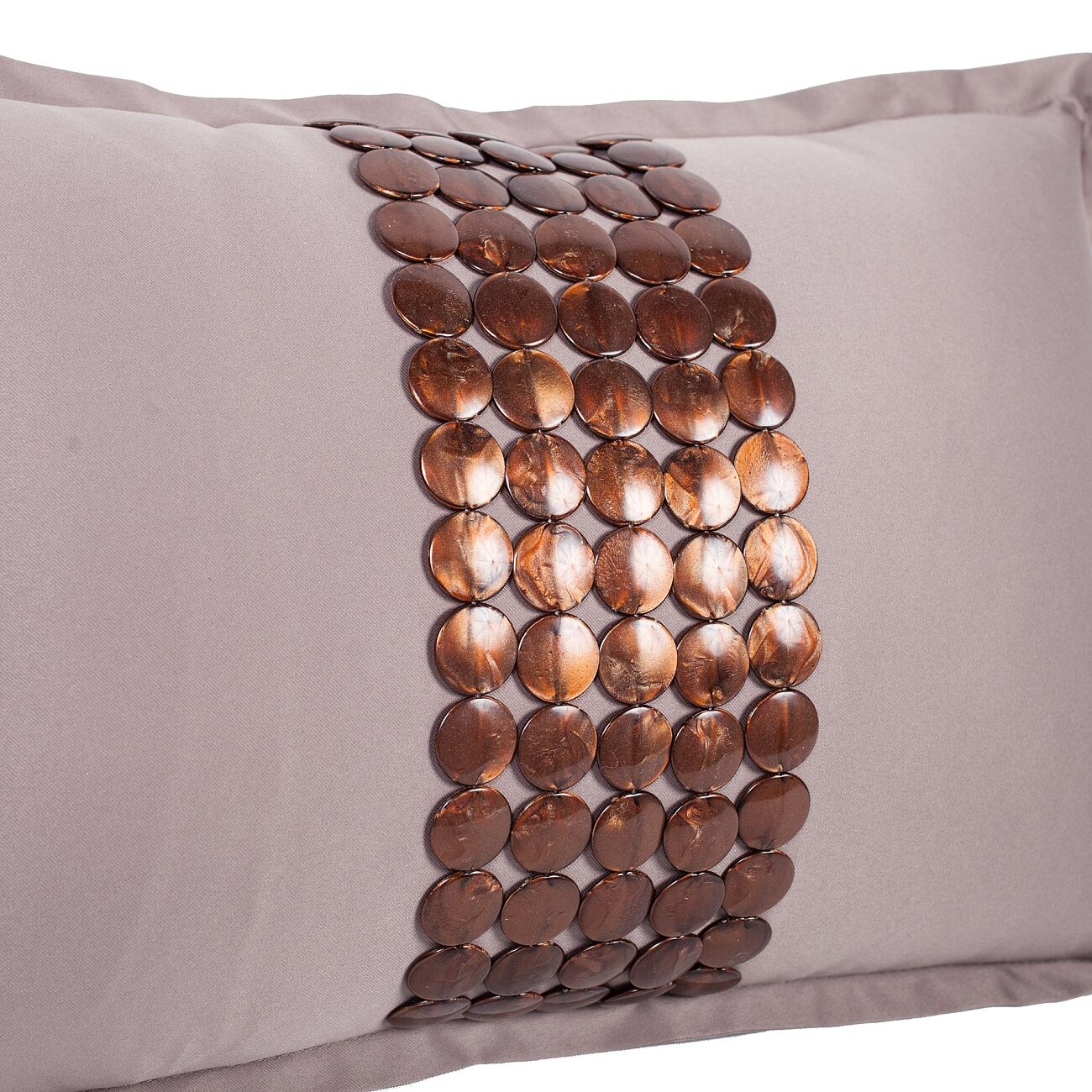 Декоративная подушка Handwork Exclusive Прямоугольная Бежевая - изображение 2