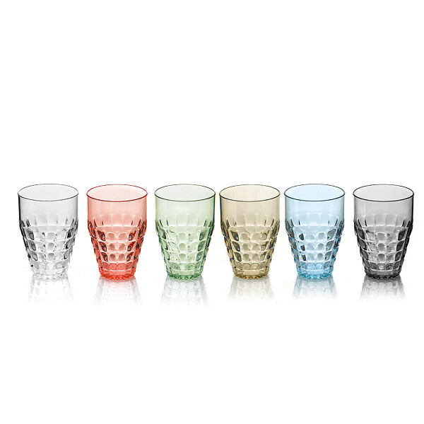 Бокалы разноцветные 6 штук Tiffany - изображение 1