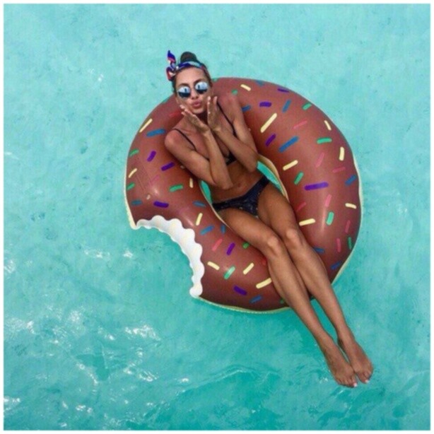 Надувной круг шоколад Ponchic - изображение 4