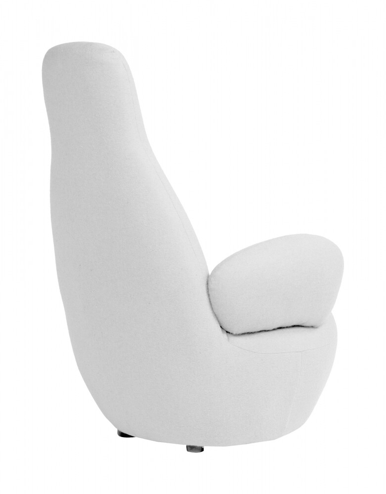 Кресло белое дизайнерское Bottle Chair
