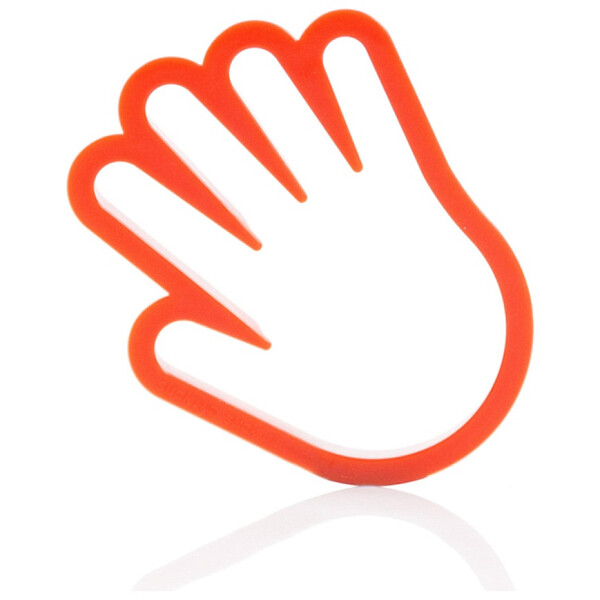 Форма красная для печенья Hand - изображение 1