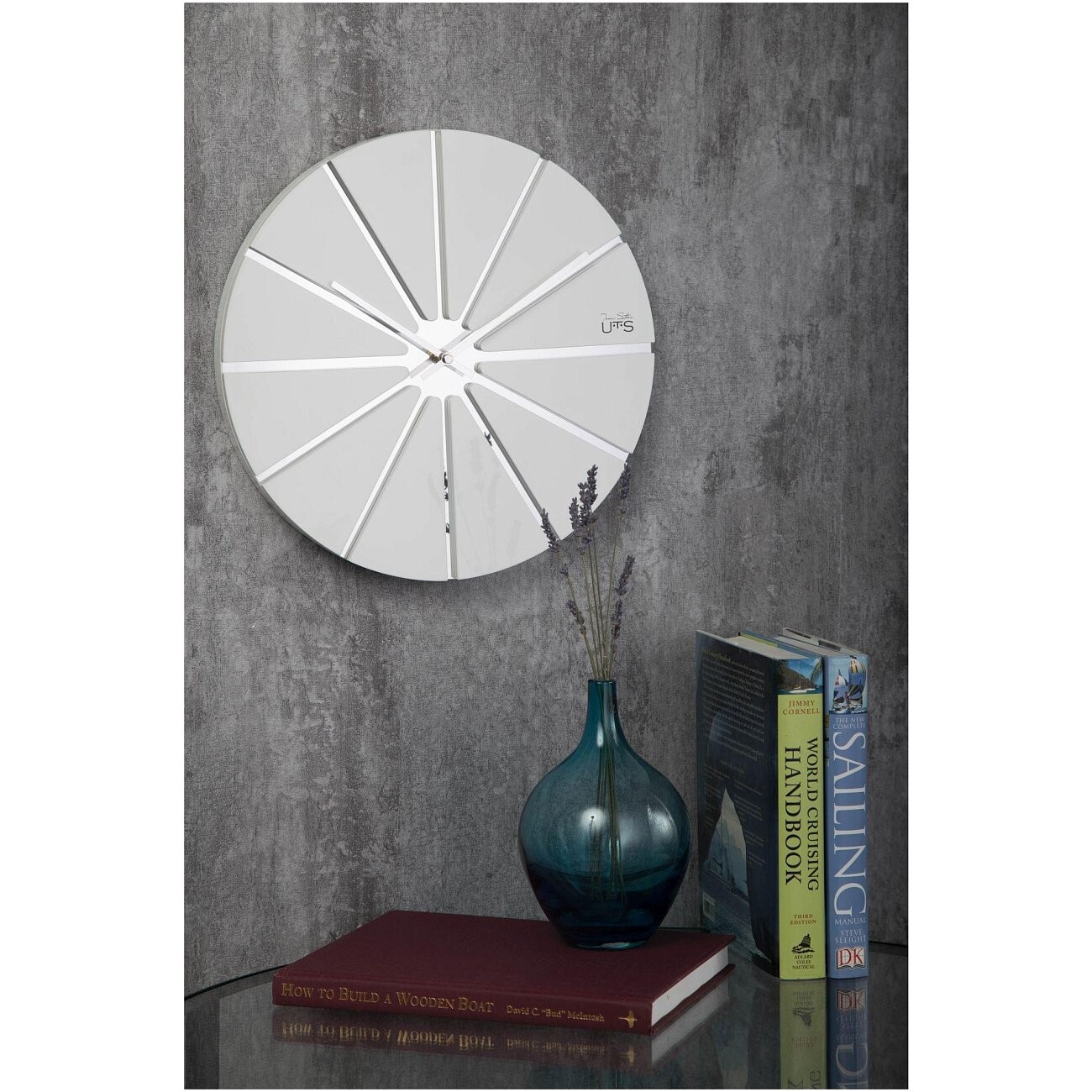 Часы настенные белые Tomas Stern 9069 - изображение 4