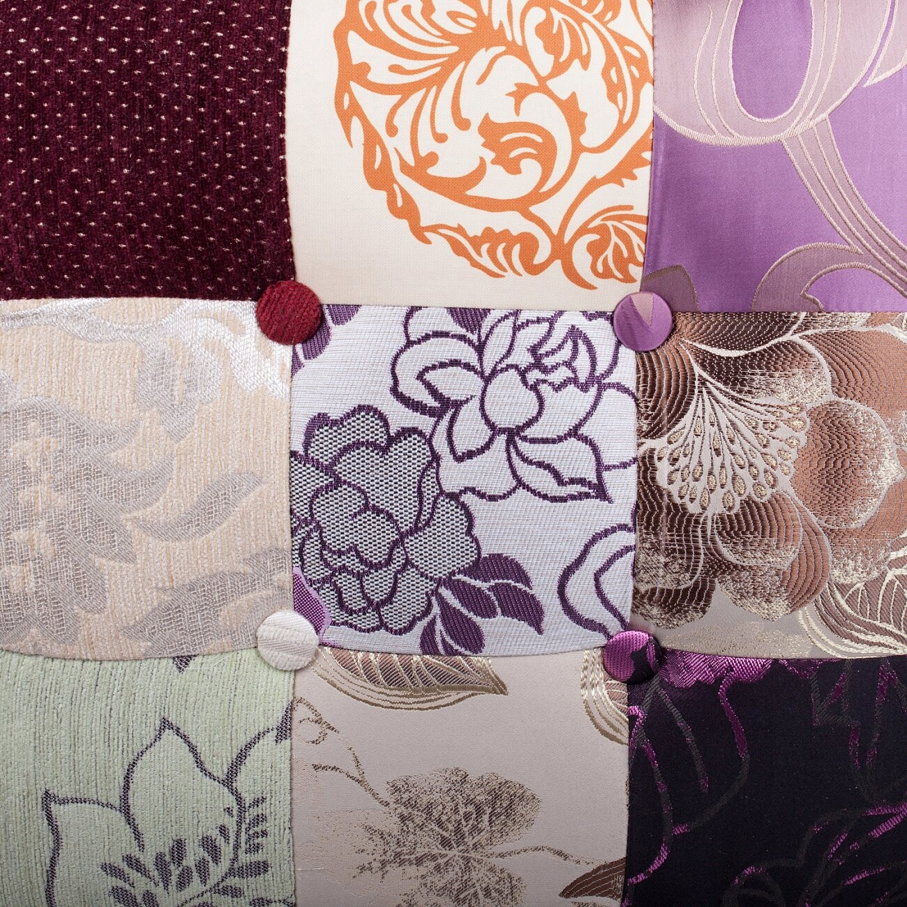 Пуф Patchwork Flowersазноцветный - изображение 2