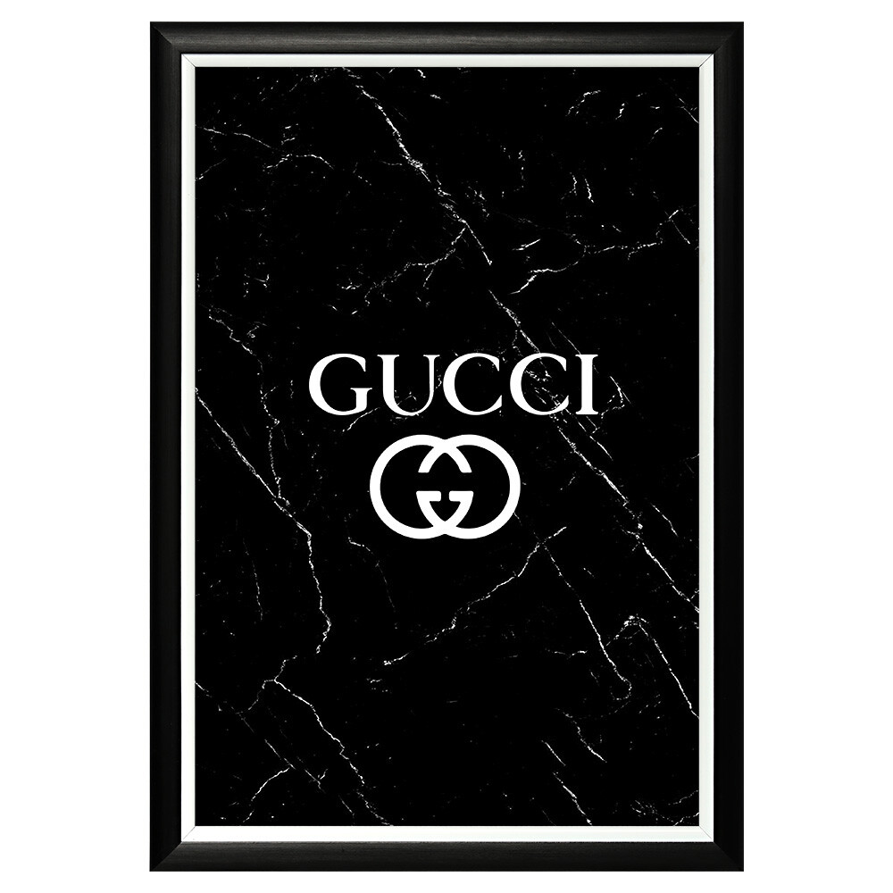 Арт-постер прямоугольный 46х66 см Gucci - купить за 2480 руб в  интернет-магазине DG-Home