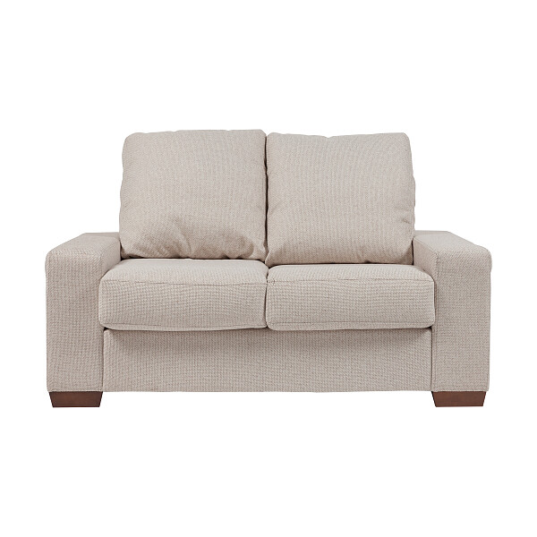 Диван Andrew Sofa двухместный прямой молочный - изображение 1