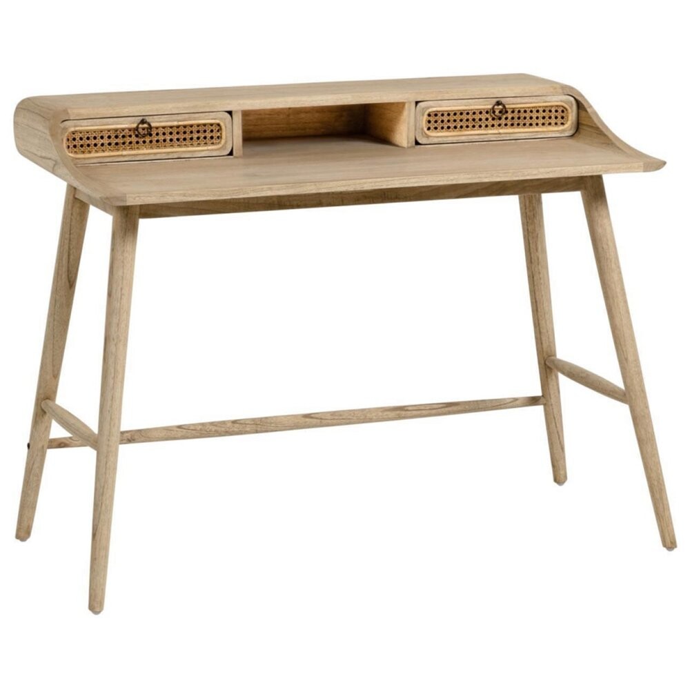 Стол с деревянными ножками письменный
