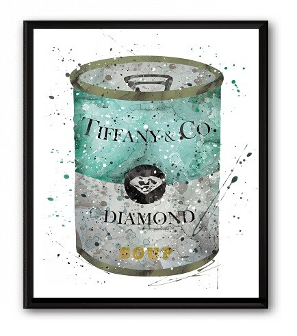Постер Soup Tiffany & CO А4