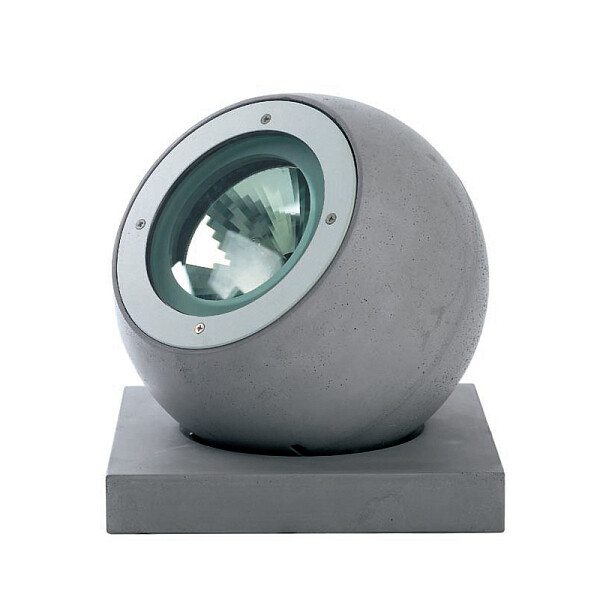 Напольный светильник уличный фиброцемента 39х37 см серый Beluga Stone D57C0330 - изображение 1