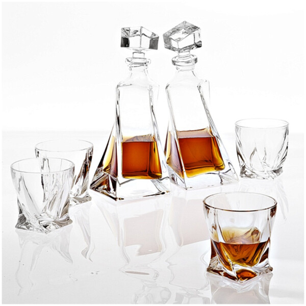 Сервиз хрустальный 6 предметов прозрачный Decanter Sapphire - изображение 1
