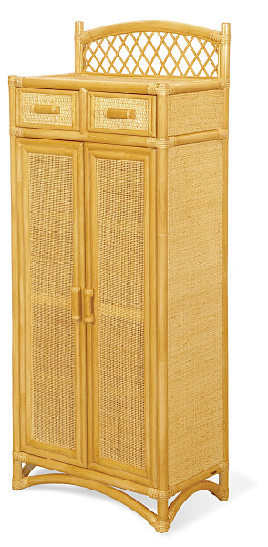 Шкаф для обуви 147х60 см мед Calamus Rotan - изображение 1