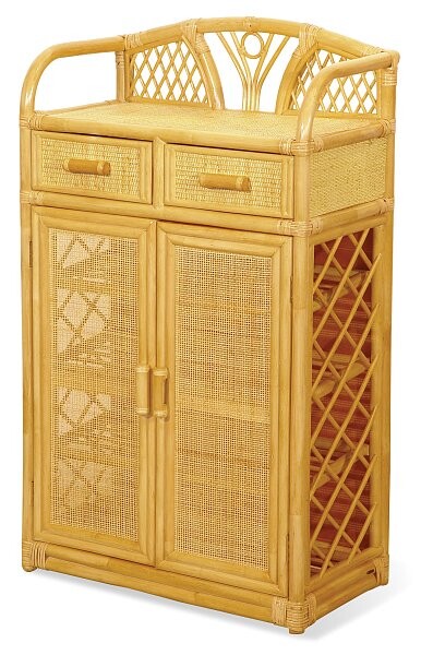 Шкаф для обуви 114х68 см мед Calamus Rotan - изображение 1