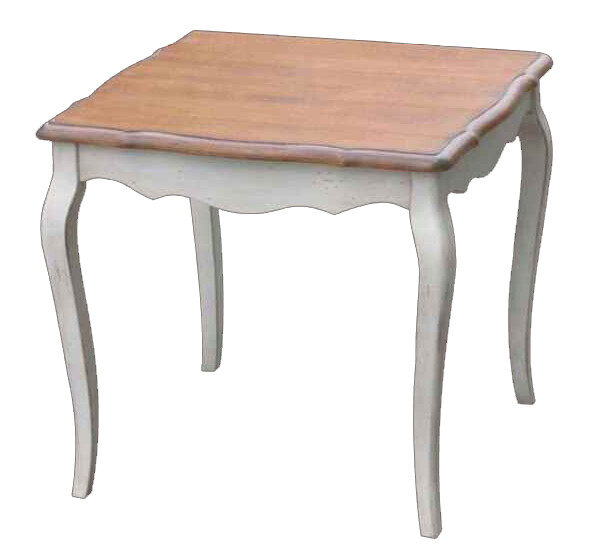 Обеденный стол белый квадратный 90 см Mobilier de Maison