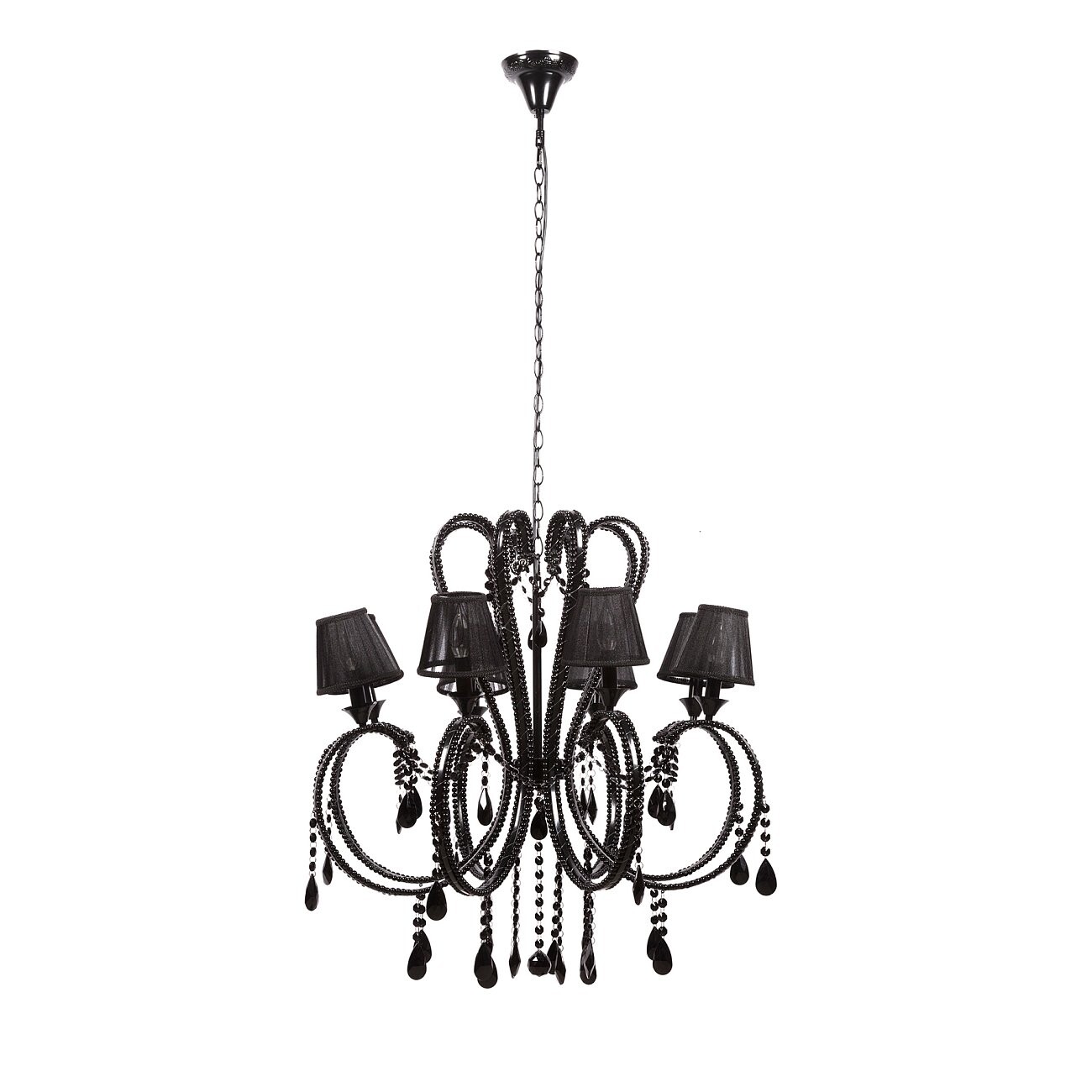 Подвесная люстра Margo чёрная - изображение 3