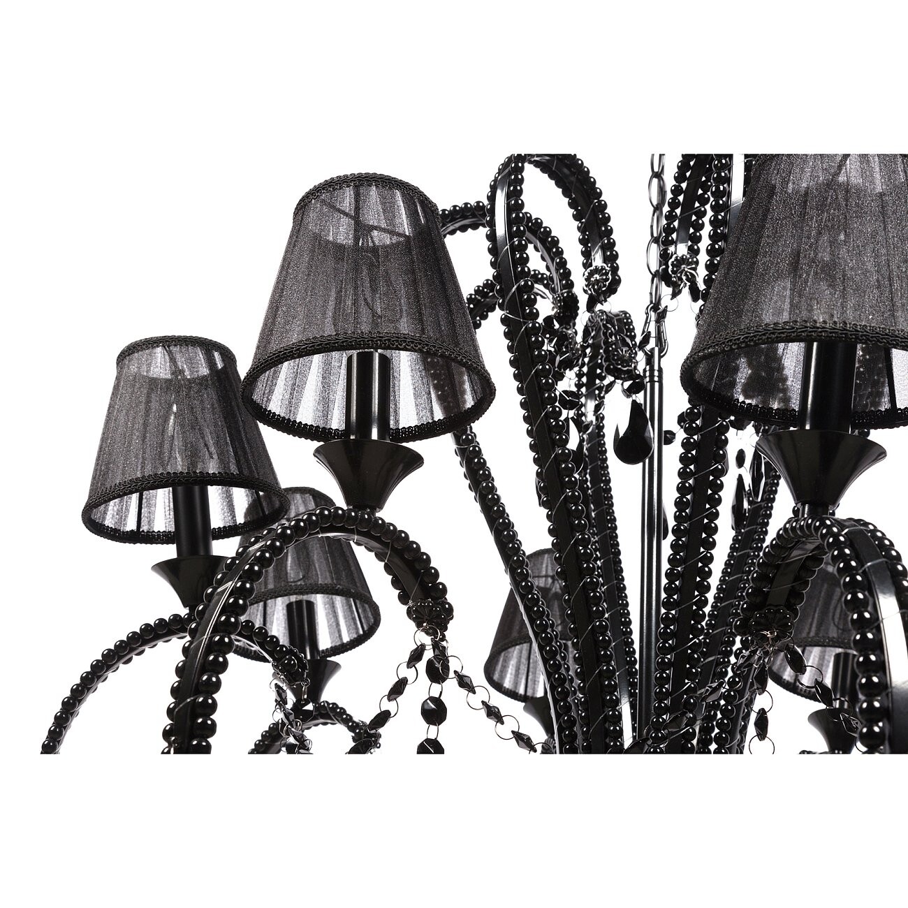 Подвесная люстра Margo чёрная - изображение 5