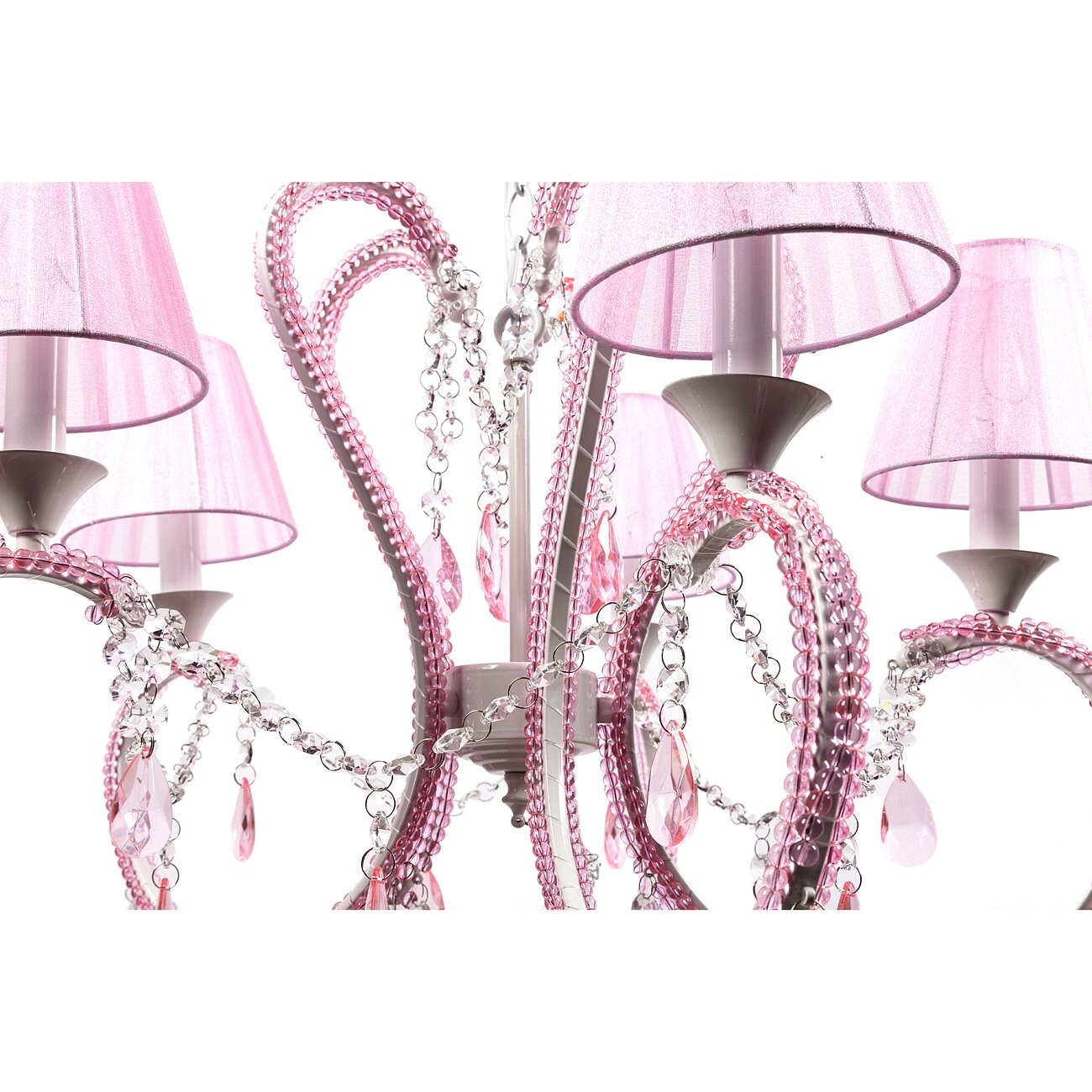 Подвесная люстра Margo розовая - изображение 4