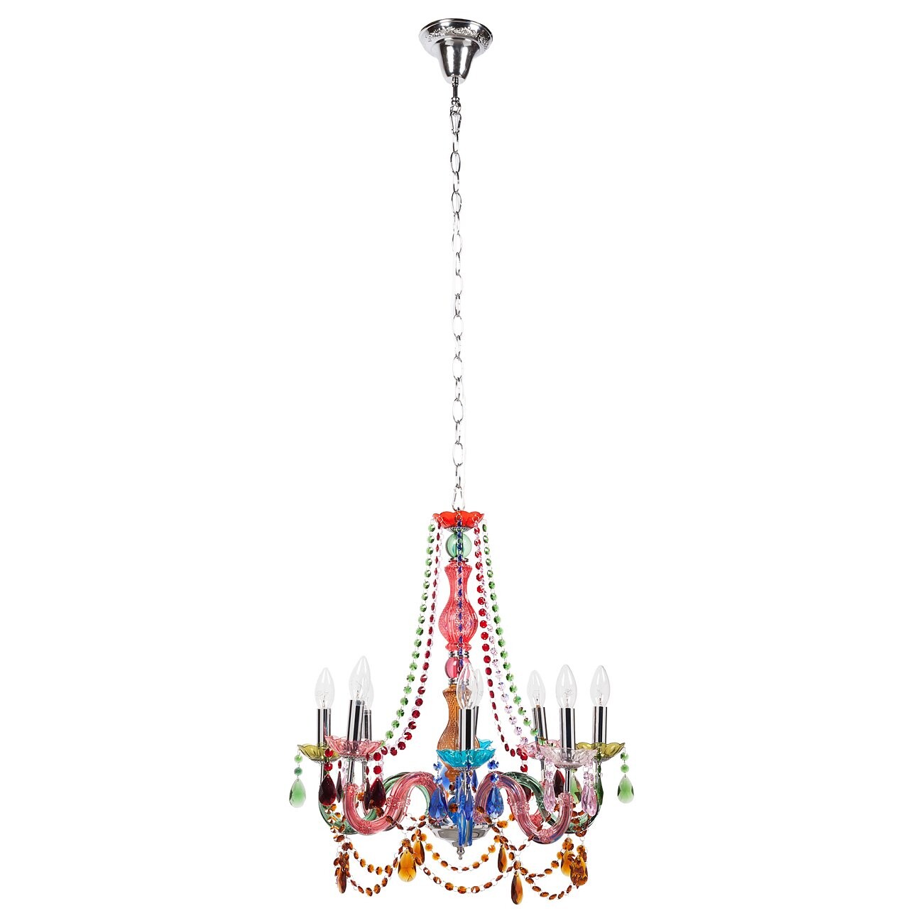 Подвесная люстра Vicenza большая разноцветная - изображение 2