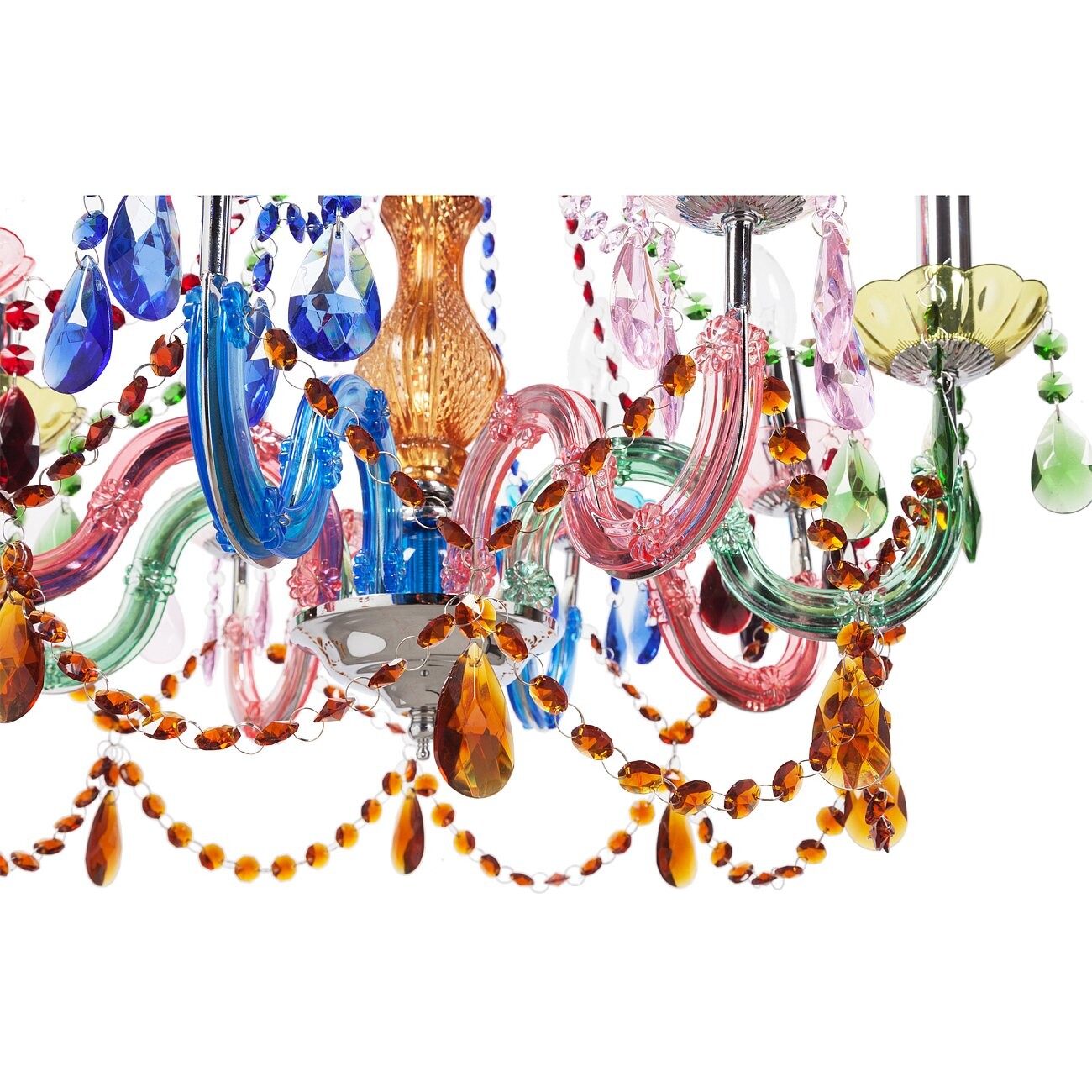Подвесная люстра Vicenza большая разноцветная - изображение 3
