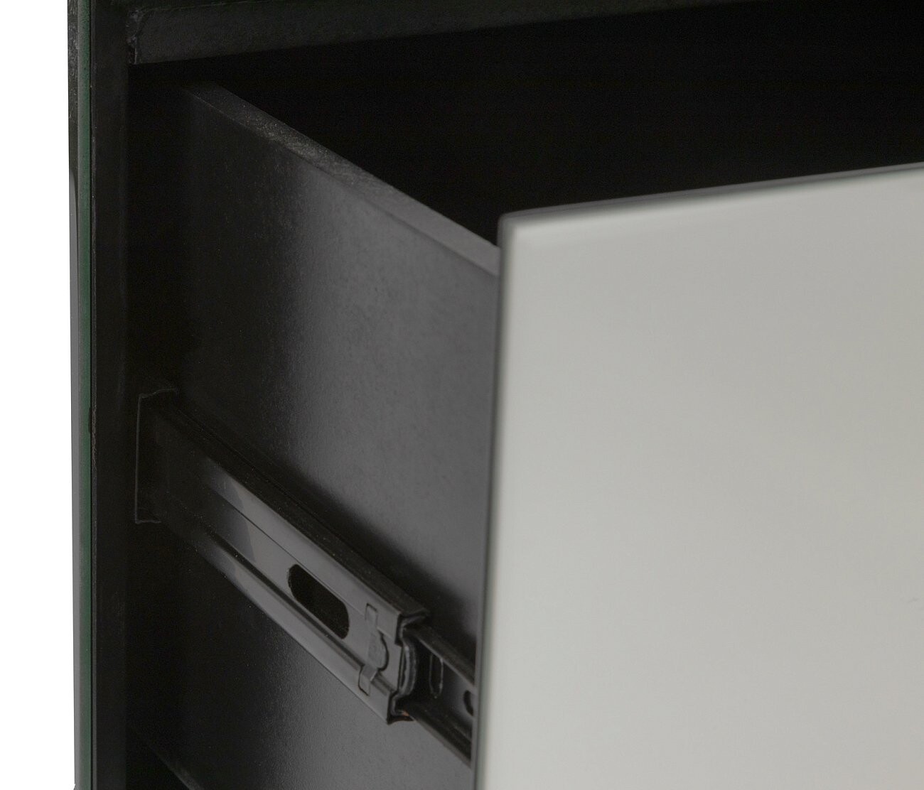 Прикроватная тумбочка с 2 ящиками зеркальная Nightstand - изображение 5