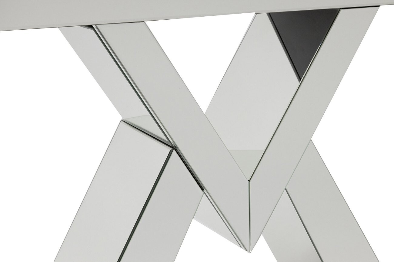 Консоль зеркальная прямоугольная 80х120 см - изображение 4