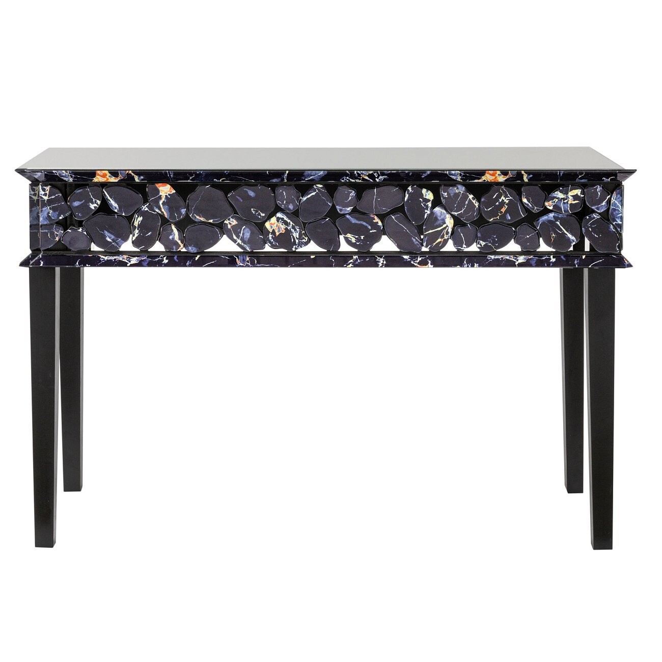 Консоль прямоугольная с черными ножками - изображение 3