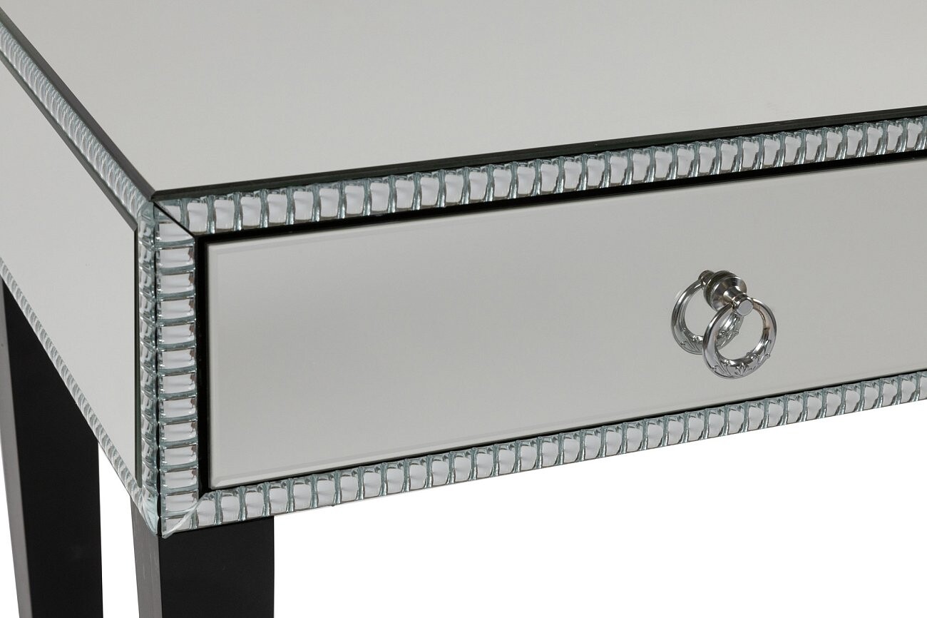 Консоль зеркальная прямоугольная с 2 ящиками - изображение 3