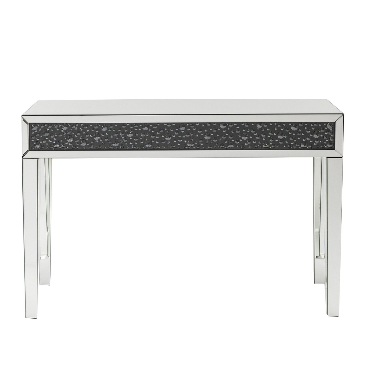 Консоль зеркальная прямоугольная с ножками - изображение 2