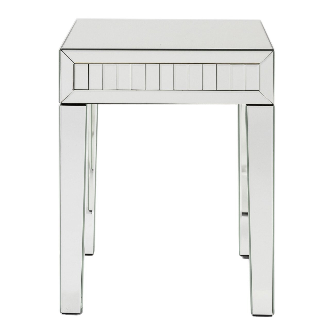 Кофейный столик зеркальный 45х45 см  - изображение 2