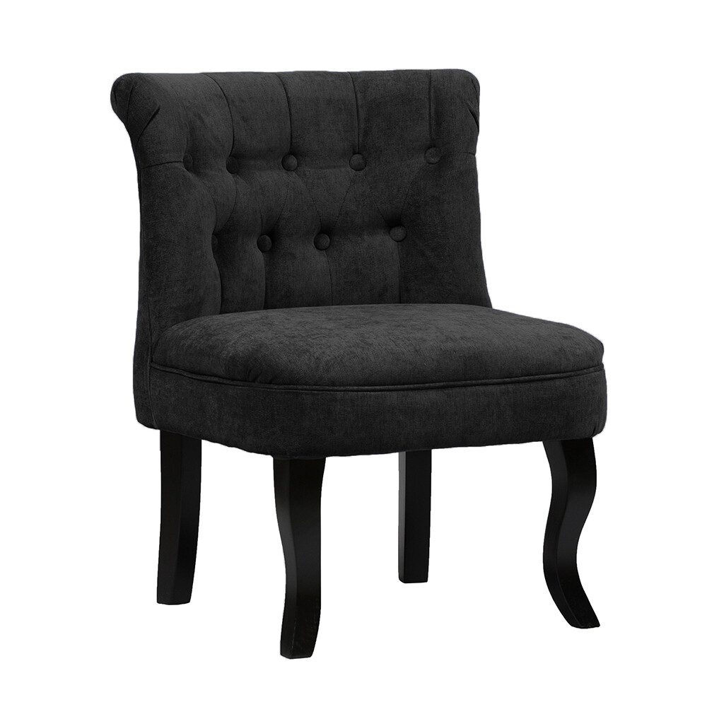 Кресло маленькое темно-серое со стяжкой Dawson - изображение 2