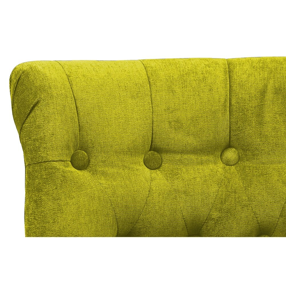 Кресло мягкое с деревянными ножками оливковое Dawson - изображение 5